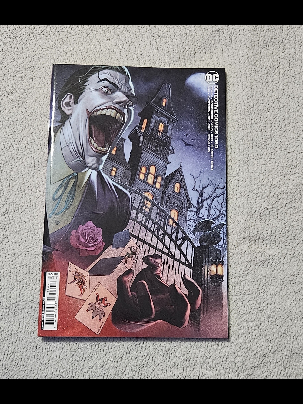Detective Comics #1050 Jorge Molina Variant Cover DC Batman Joker 2022 9.6-9.8
